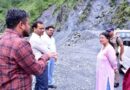 पिंडर घाटी के दुर्गम क्षेत्रों में डीएम अपूर्वा पाण्डे का स्थलीय निरीक्षण, व्यवस्थाओं में सुधार के निर्देश