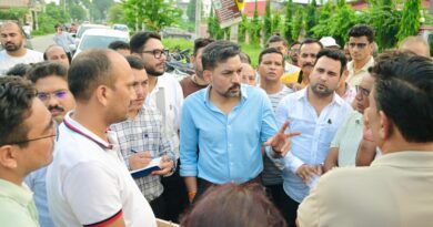 बालावाला क्षेत्र में सिंचाई एवं जनसमस्याओं पर जिलाधिकारी के कड़े निर्देश