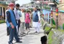 चिड़ोंवाली में क्षतिग्रस्त पुल का मंत्री गणेश जोशी ने किया निरीक्षण