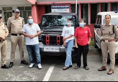बल्लूपुर-चकराता रोड पर थार से हुड़दंग, पुलिस ने चालक समेत 3 को हिरासत में लिया