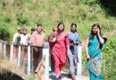 ल्वाली से घीड़ी तक क्षेत्र भ्रमण पर निकली जिलाधिकारी, विकास कार्यों और व्यवस्थाओं का लिया जायजा